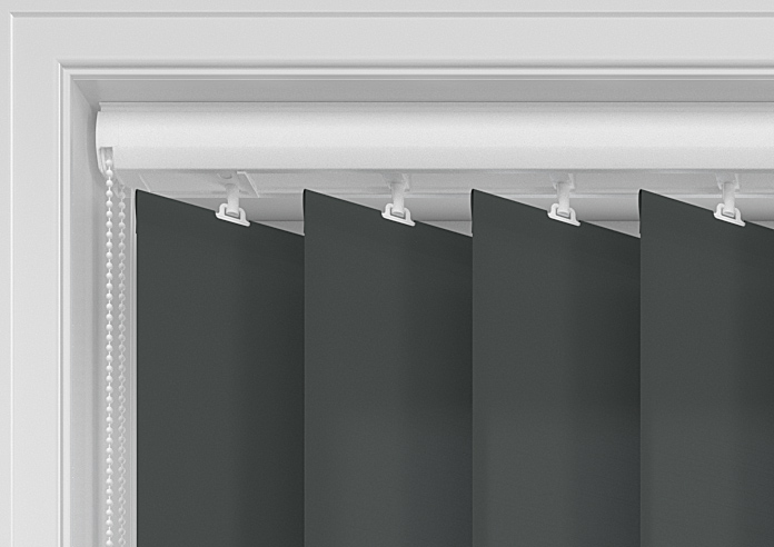 Amalfi, Pitch Black - Vertical Blind - Image 9